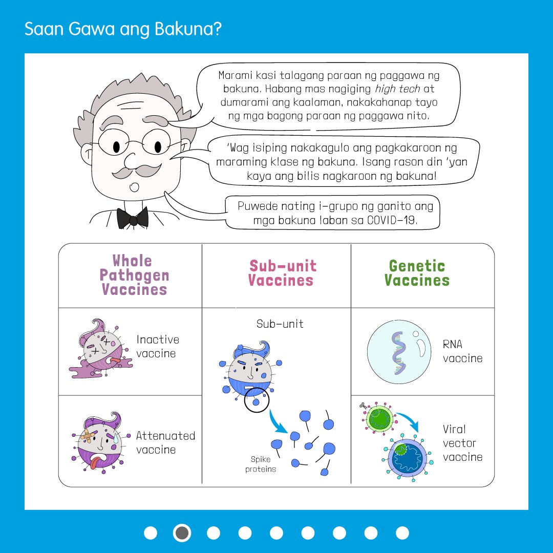 themindmuseum's tweet photo. Bakit nga ba iba-ibang klase ang #COVID19 #vaccines? At kung nilalagyan ng virus ang bakuna para makilala ng katawan, hindi ba tayo magkaka-COVID-19 niyan?! Alamin kung saan nga ba gawa ang iba’t ibang bakuna in this week’s episode! #ViralTimes #TheMindMuseum #MindSCool https://t.co/GHFuqUxPw0