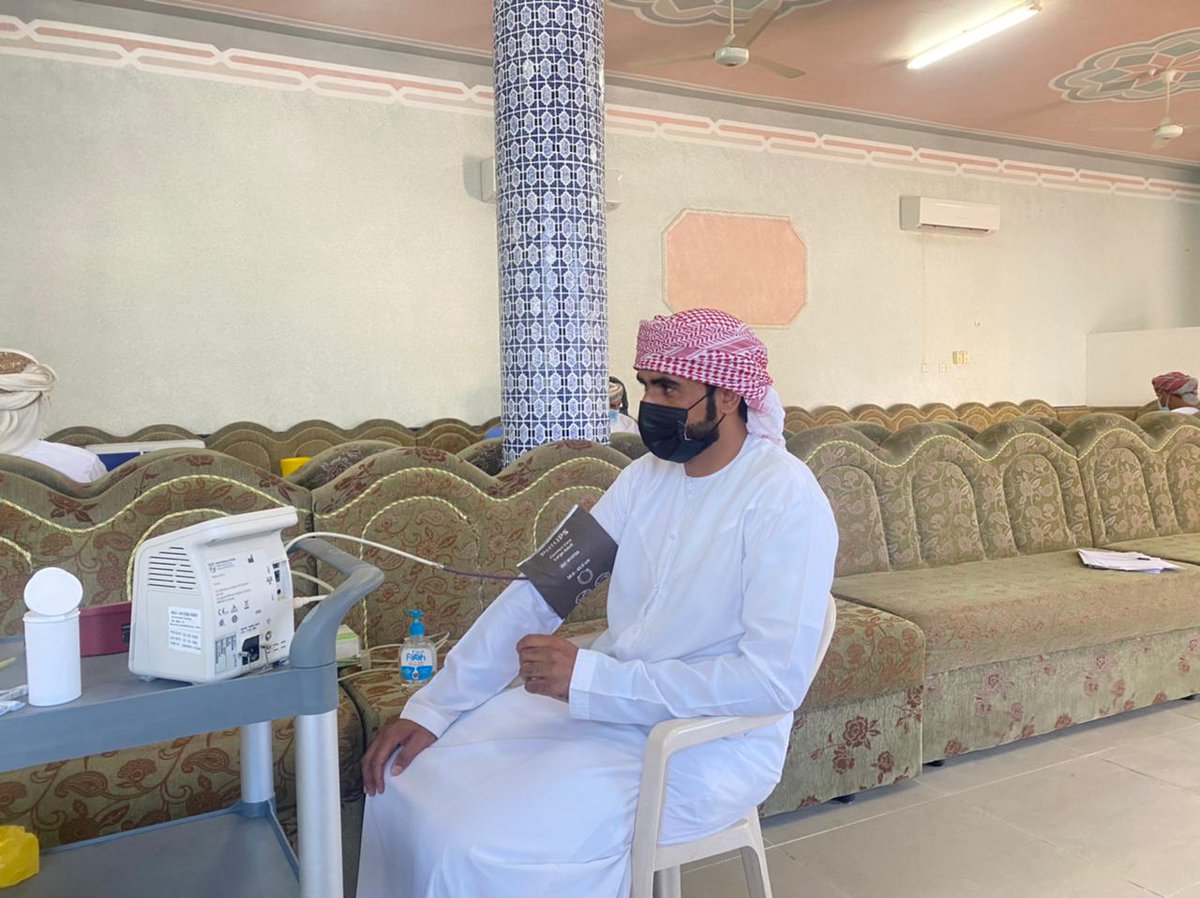 #بداية حملة التبرع بالدم بفلج السديريين