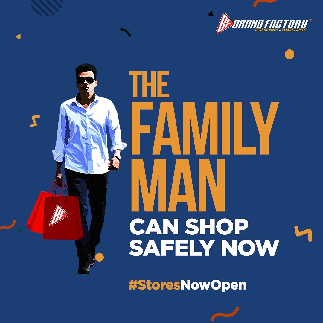 BrandFactoryIND's tweet photo. Not gonna lie, our safety guidelines were designed by Chellum Sir. You know the rest.
Visit your nearest Brand Factory outlet for a risk-free shopping experience, https://t.co/vnxynhIzqY
PS: Only few select stores are open. #StoresNowOpen #TheFamilyMan #thefamilyman2 https://t.co/Vedcomq3Bs