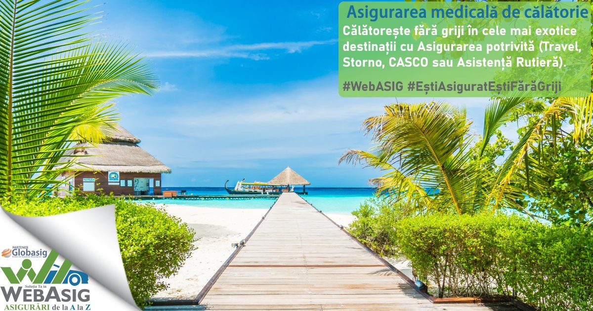WebASIG's tweet image. Fie că e vorba de o Asigurare de călătorie, una STORNO, un CASCO cu acoperire internațională sau un pachet de Asistență Rutieră, echipa Web ASIG te va ajuta să faci alegerea potrivită.

(📞 0756-52 52 52 / 💻 Web-ASIG.ro)

#WebASIG #AsigurariDeCalatorie