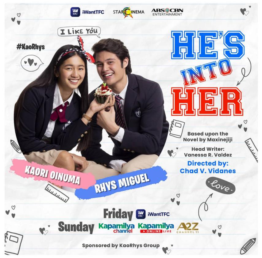 LOOK: A 50x60 ft. promotional billboard of "KaoRhys as ToChiko" for He's Into Her from KaoRhys fan groups, located in East Service Road Parañaque (facing Makati). 

🗓️: June 18 to August 2, 2021

#KaoRhys | INTO KAORHYS BILLBOARD