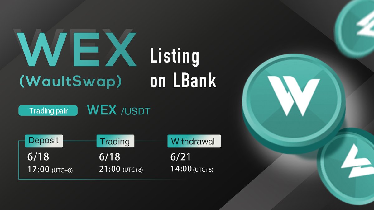 @Wault_Finance $WEX is the foundational token of WaultSwap, which will have...