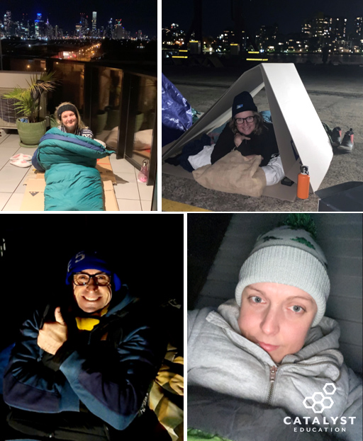 RoyalCollegeRTO's tweet photo. Royal College is so proud of our leadership team who participated in the @VinniesAust CEO Sleepout last night. We are grateful to everyone who has contributed to our goal of raising $10K! You can still donate here: https://t.co/SdjGaBX3PV #CEOSleepoutAU #RemovetheRisk https://t.co/TUA2RcusgY