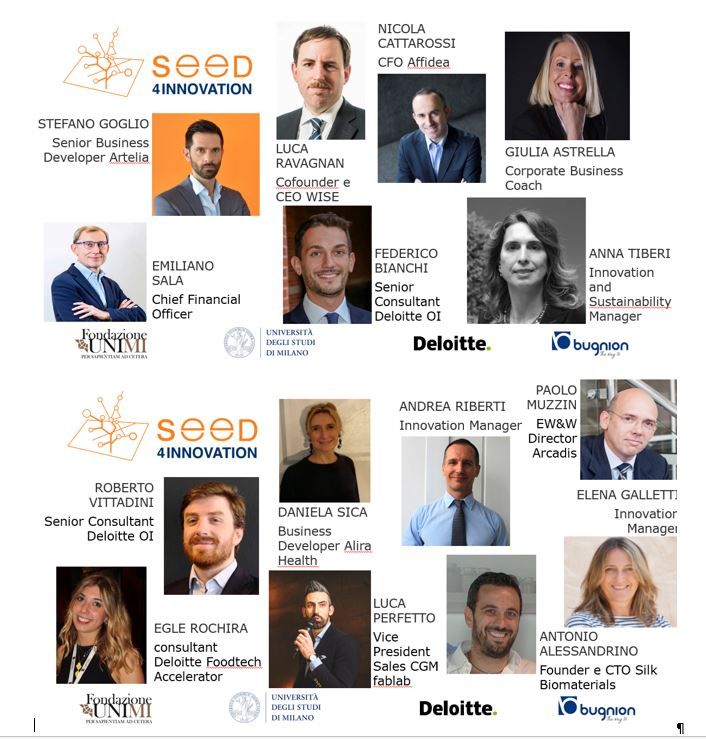 E' stato un onore partecipare come #mentor al programma #seed4Innovation promosso da Università degli Studi di Milano e Fondazione UNIMI

Grazie a Carlo Bonadonna e Roberto Tiezzi per l'invito e complimenti ai #ricercatori per la loro #passione e capacità di #innovare