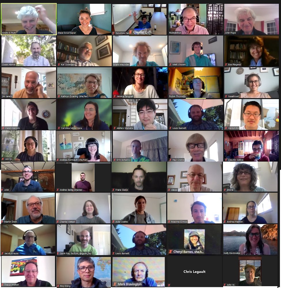 clacastillo's tweet photo. Final pic for the #Capam_M 2021…after 449 days we made it safely @gavin_fay  @EPlaganyi @KapurMaia @FisheriesProf @puntae1 @SineAndie @HollyKindsvater @HaikunXu @Jessicatweb  @jianelli @cgatica @LAK_Barnett (maybe missing someone) https://t.co/0b5BkzWVHB