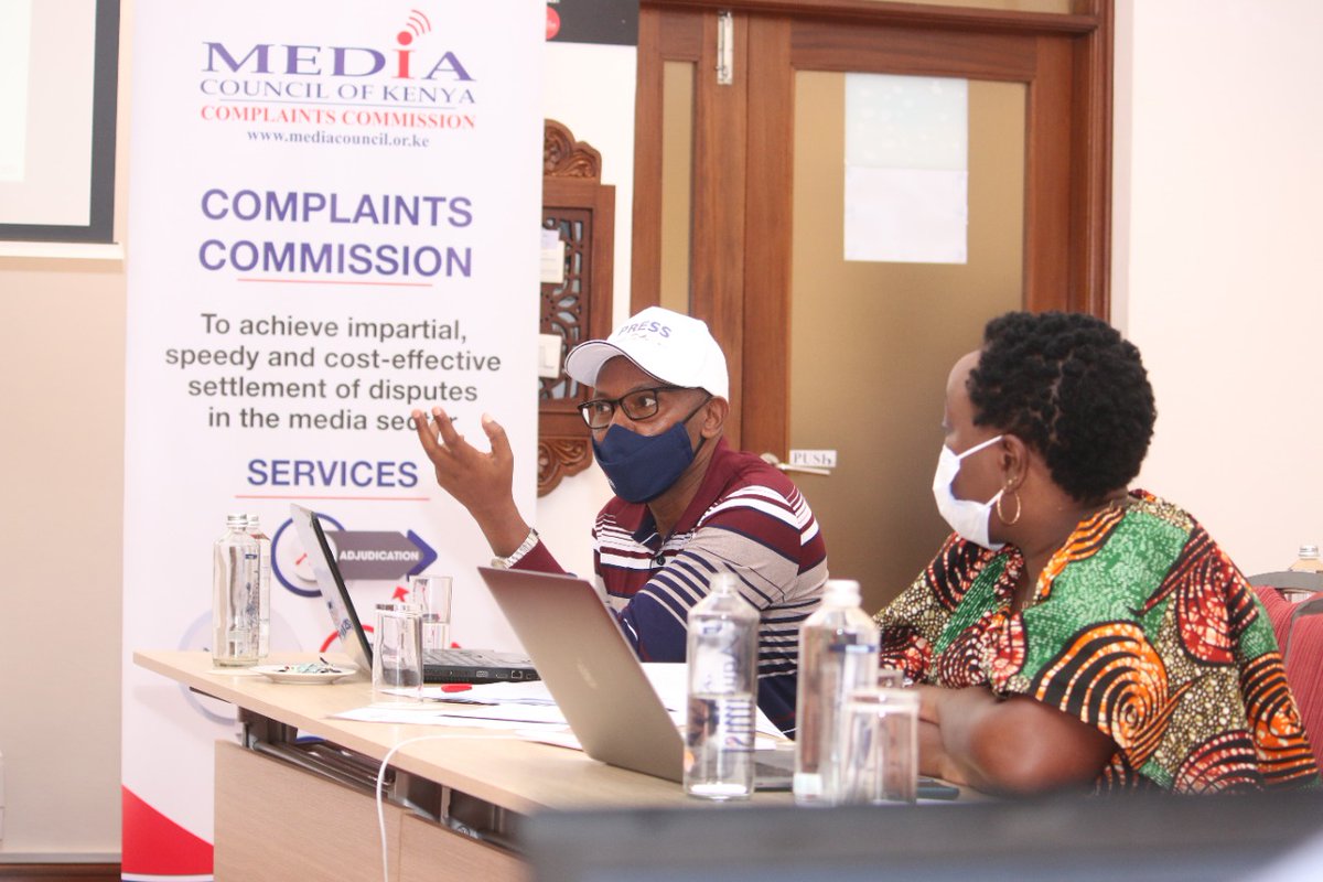 CCommissionKE's tweet photo. Media arbitration process review: The .@CCommissionKE is reviewing the draft Media Complaints Commission Rules of Procedure for effective service delivery. https://t.co/QdKS0ocFE6
