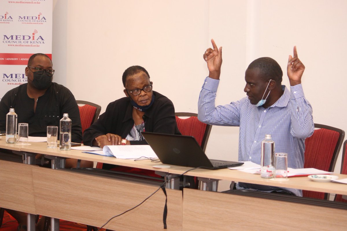 CCommissionKE's tweet photo. Media arbitration process review: The .@CCommissionKE is reviewing the draft Media Complaints Commission Rules of Procedure for effective service delivery. https://t.co/QdKS0ocFE6