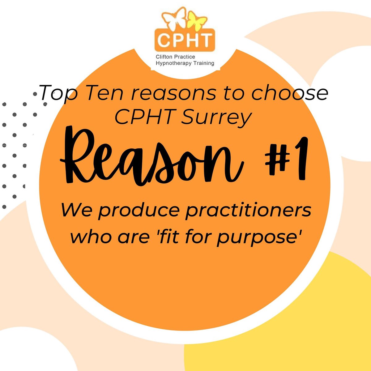 cphtsurrey's tweet photo. One of the great things about the CPHT Surrey course in Solution Focused Hypnotherapy, is that we produce practitioners that are 'fit for purpose'.

interested in a fulfilling new career helping people? next course begins in October 2021. #hypnotherapytraining #guildford #surrey https://t.co/LEncFecGti