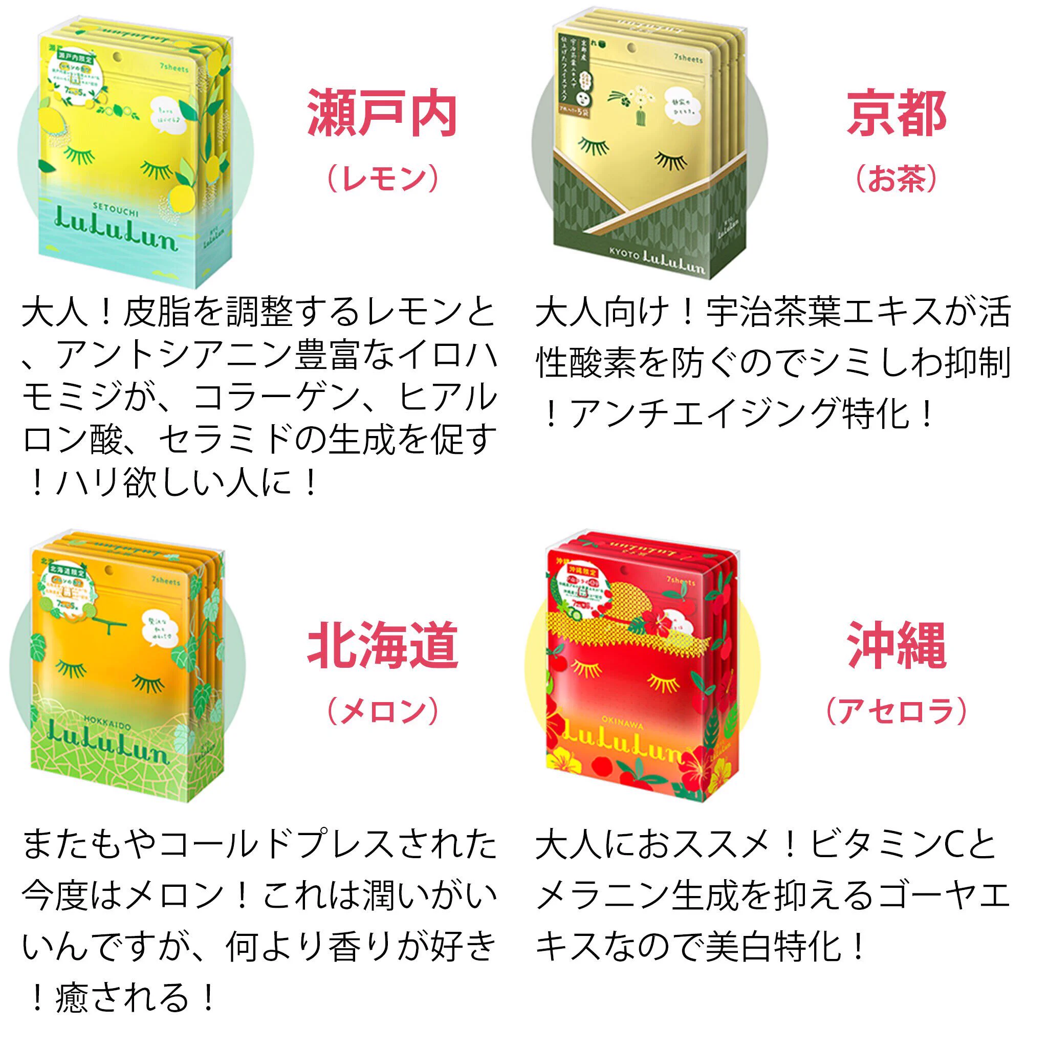 ルルルンマイスターが教える！旅するルルルンパックの特徴まとめがこちら！