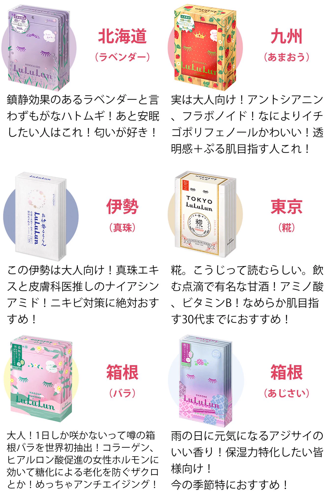 ルルルンマイスターが教える！旅するルルルンパックの特徴まとめがこちら！