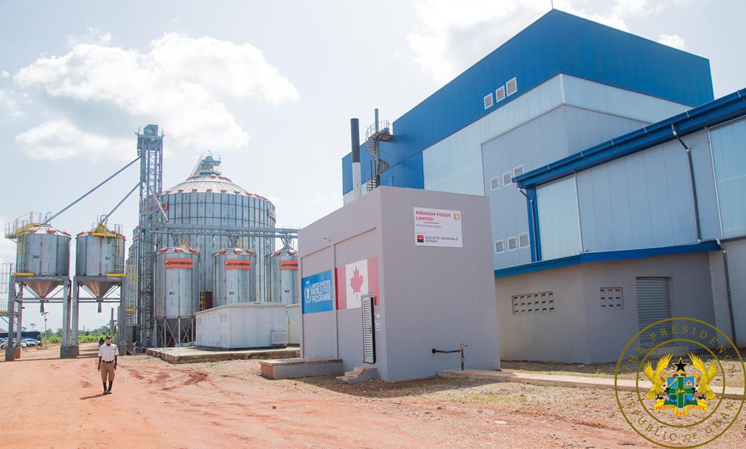 OneDOneF's tweet photo. PRESIDENT AKUFO-ADDO COMMISSIONS PREMIUM FOODS FACTORY
 
The President @NAkufoAddo on Thursday, 17th June 2021, commissioned the new factory of Premium Foods Limited, a company operating under Government’s 1-District-1-Factory initiative. https://t.co/apZoyet8Ya