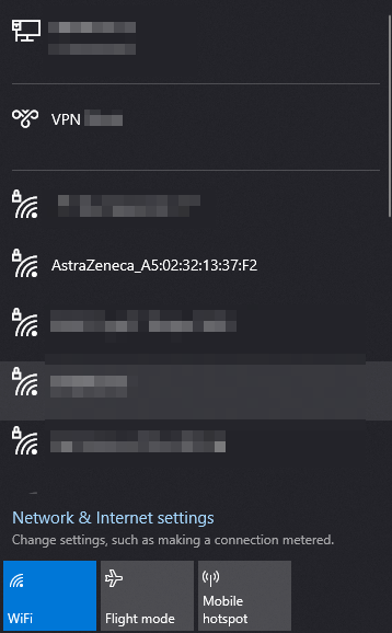 I got my shot yesterday but I think I got the wrong one. Instead of Pfizer, I'm seeing an AstraZeneca WiFi everywhere I go :( Anybody managed to crack the handshake already and get the master password?