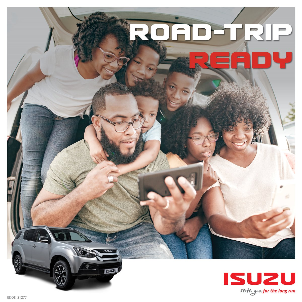 AutoworldZ's tweet image. The difference between home and holiday is how you travel between them. The Isuzu
Mu-X  is the only way to share a journey with those you love. 

#Isuzu #AutoworldZW #Isuzu