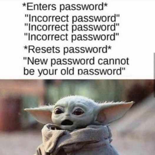 HeatherWeidner1's tweet photo. Yes. All. The. Time. #password #incorrectpassword #help https://t.co/NW67hh6PoL