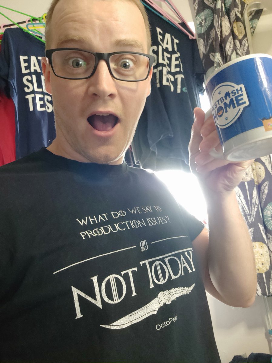 christovskia's tweet photo. #TestBashathon Hour 13/24
Halfway there!
I have tea back in my life
Swag top 13/24 - @octoperf https://t.co/n8ylhHo8Gh