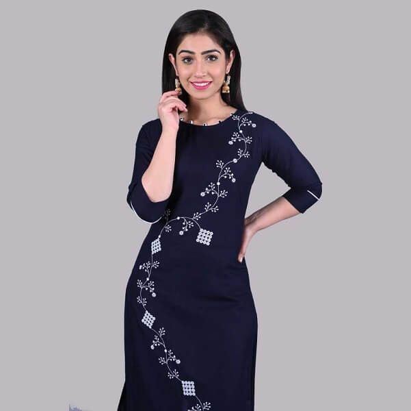 Pinkshopin's tweet photo. The product Women Embroidered Straight Kurta is really good. You will really like it’s embroidered design. Best quality product for summer season. fine embroidery with elegant design and stitching.
https://t.co/aqr9bedLfj 
#kurta #pinkshop https://t.co/CUXus93fiJ