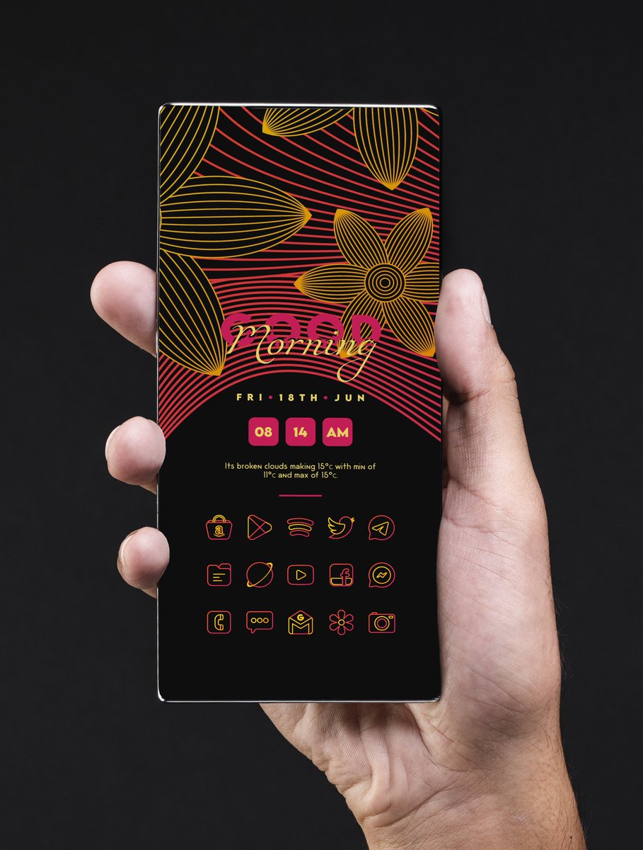 For one of my spares 😌
( Basically an MP3 Player 😄 )

#wallpaper >>

@panoto_gomo Nambula Red Carpet

#widget #kwgt >>

@Phone_Customization Timeless 

#icons >>

@panoto_gomo Nambula Red Carpet 

#HiShoot #Template >>

@Marcel73390851 🤝🏻

#Android #Homescreen
#GalaxyS20Ultra