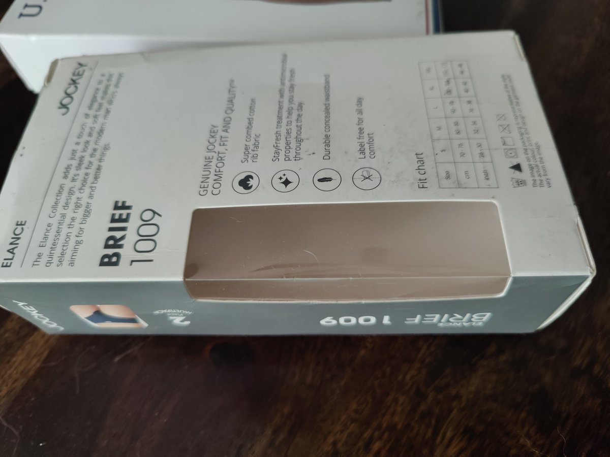 Samsheer29's tweet photo. @myntra @MyntraSupport @_Amar_N it's not even been 2weeks and here is another issue.. received a delivery of 4 packets of briefs today, delivery package was not tampered. Product packaging had tapes and one of the boxes is empty. Order ID # 1175664 24236784795303. https://t.co/Ur4RxW0282