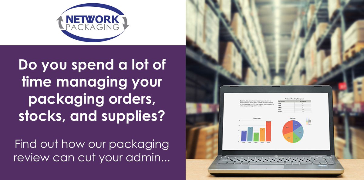 NetworkPackage's tweet image. Do you spend a lot of time managing your packaging orders, stocks, and supplies?

Find out how our packaging review can cut your admin time: buff.ly/2JeXK3M 

#PackagingReview #ReduceAdmin