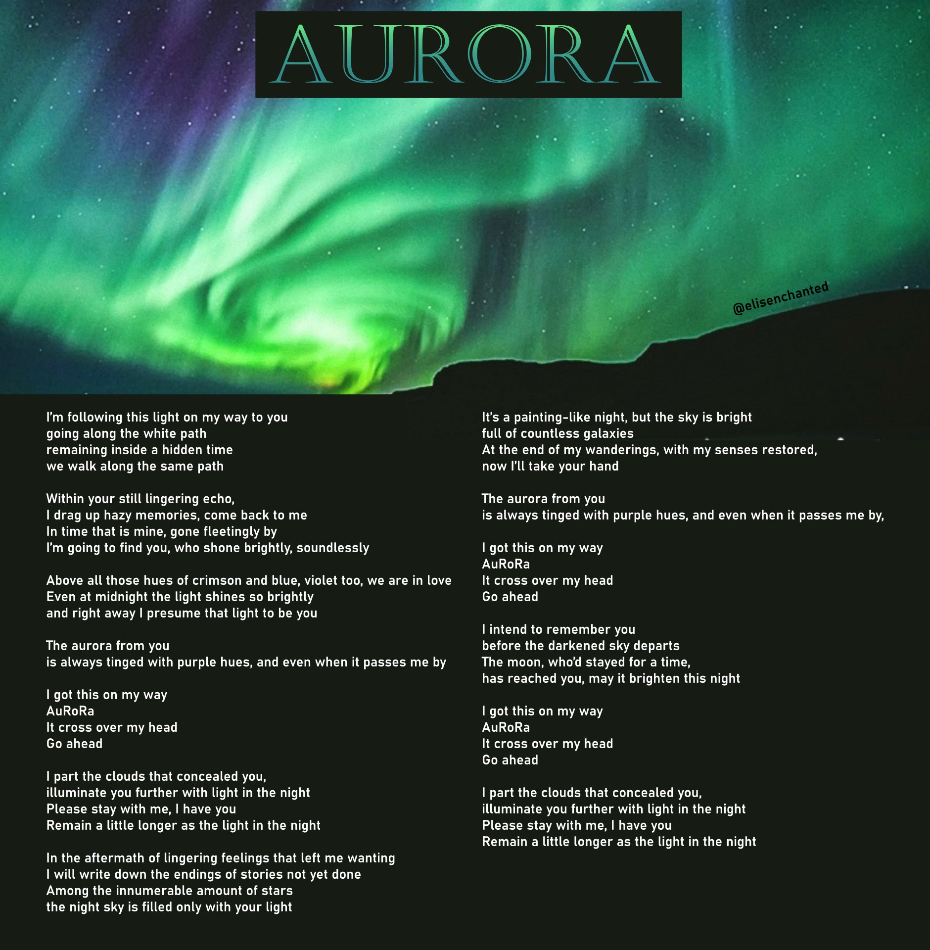 Mars Onewe Aurora English Lyrics Translation I Part The Clouds That Concealed You Illuminate You Further With Light In The Dark Night Onewe 원위 T Co Gtkroi3e7n Mars Onewe Aurora English Lyrics Translation I Part The Clouds That Concealed You Illuminate You Further With Light In The Dark Night Onewe 원위 T Co Gtkroi3e7n