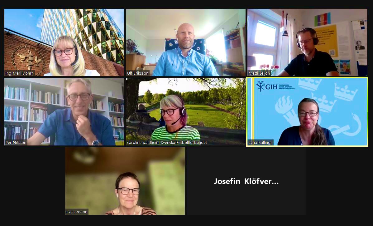 Möte med rektor för GIH, Svenska fotbollsförbundet och YFA! Om regeringsuppdraget för ökad fysisk aktivitet. Puffar för evidensen som finns kring aktiv mobilitet. 

#fysiskaktivitet