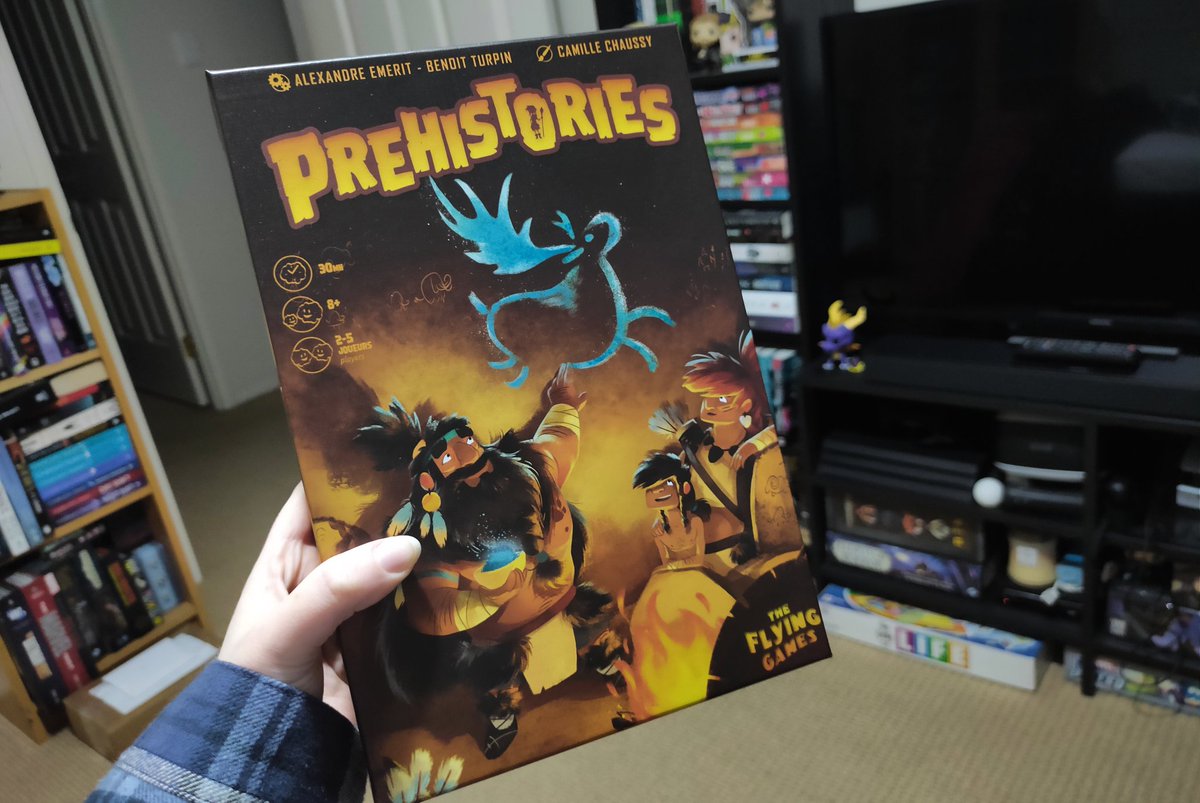 legenette's tweet image. new board game day!! super excited to check out this spectacular gem thanks to @VR_Distribution 💜