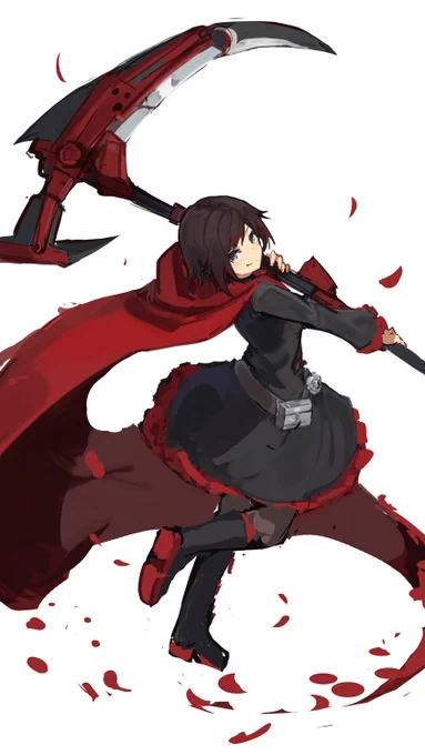 RWBYトレンド入りしてたから昔描いたのをレタッチするなどした 