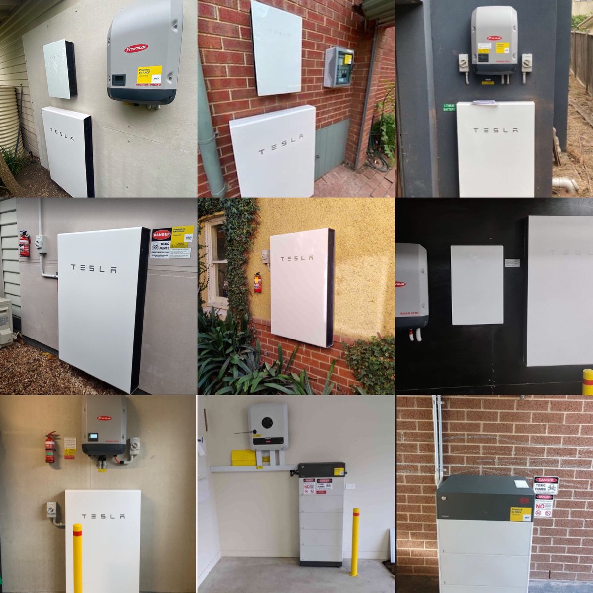 This is just 3 days worth of battery storage projects we’ve delivered this week.

18 months ago, only 2-3% of our solar installations included a battery. Recently that number is over 30%, and this week it was more than 60%!

Great to see consumers taking control of their energy.