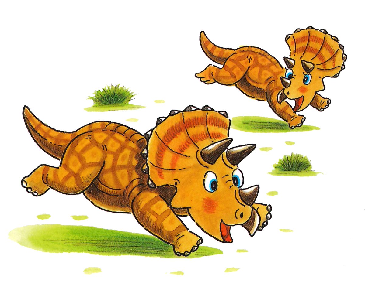 Twitter 上的 公式 恐竜トリケラトプスシリーズ 本日から 小峰書店営業部アカウントが 1年間の 期間限定 で大変身 来年30周年を迎える 黒川みつひろ 先生の 恐竜トリケラトプス シリーズの楽しい情報をお届けしていきます コンテンツも随時追加予定です