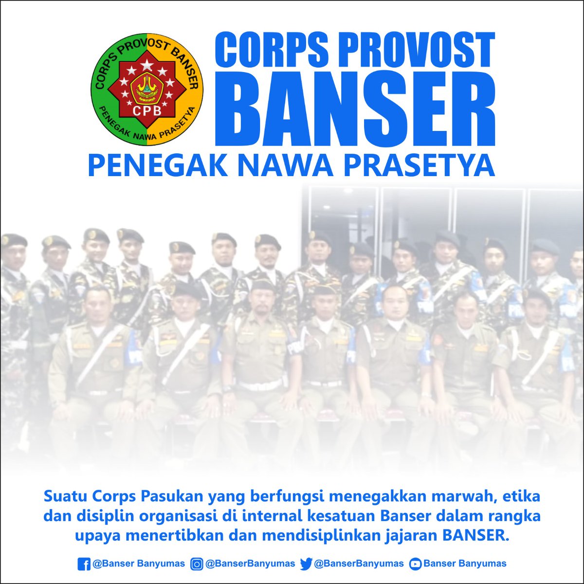 Sang Penegak Nawa Prasetya

Kata Nawa Prasetya mungkin terdengar asing bagi kalangan umum. Akan tetapi bagi Banser itu merupakan kata sakral dan keramat.

Lalu apa sebenarnya Nawa Prasetya itu?