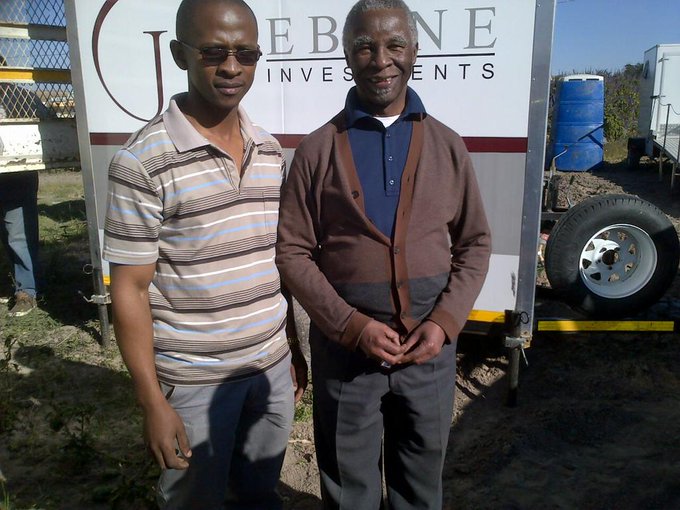 Happy birthday President Thabo Mbeki. Covid-19 prevented us to celebrate our month. Happy birthday Jazilam. 