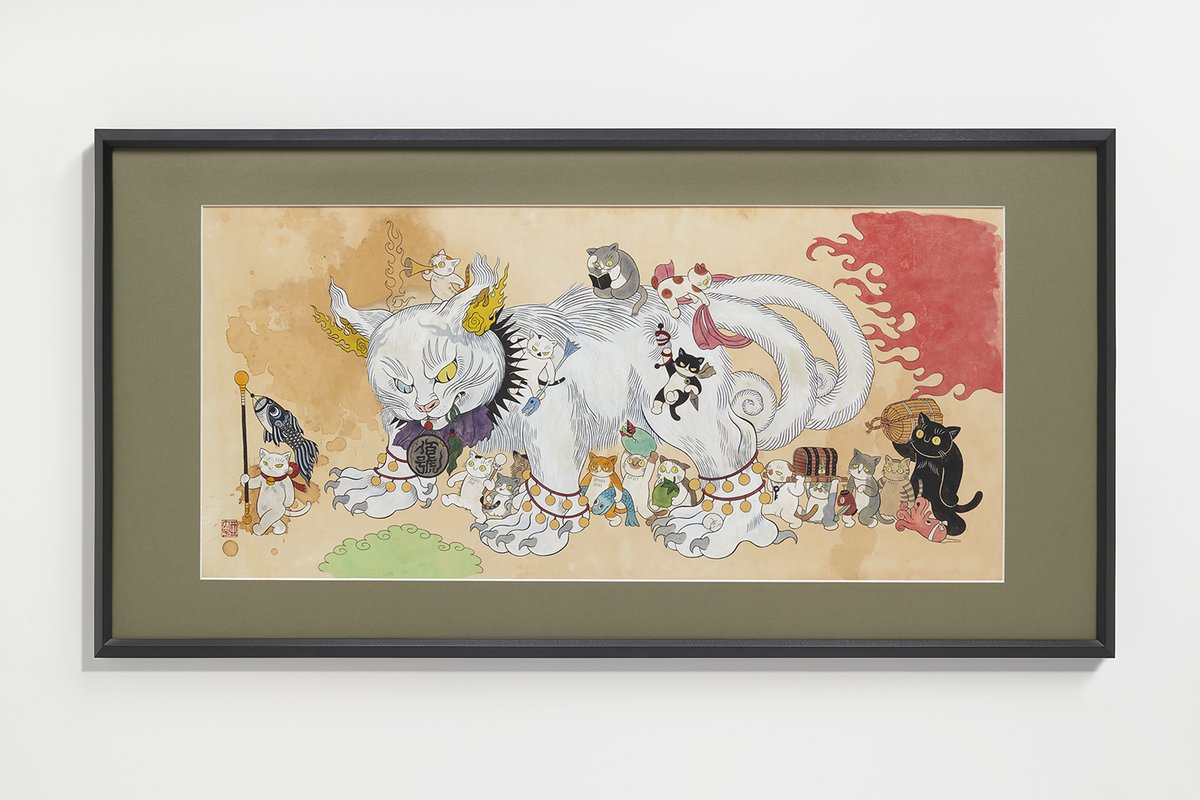 石黒亜矢子 鮎包囲絵図｜裏毛パーカー Lサイズ