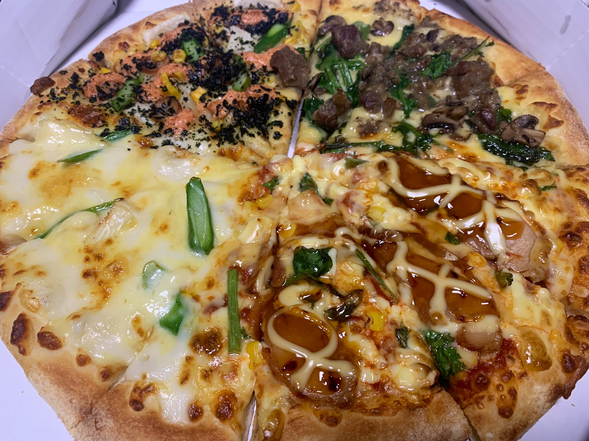 くわとろになります。 Domino's Pizza CM 「いつもの1 5倍！／たーーっぷりクワトロ新