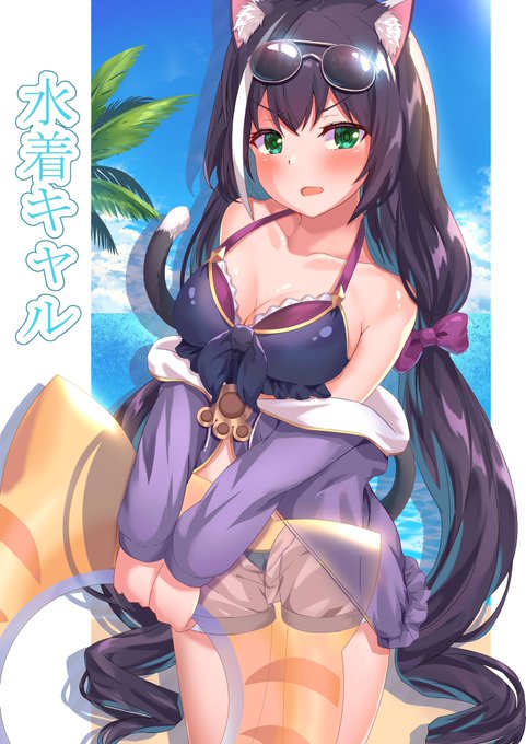 再掲水着キャルちゃん
天井予定

#プリコネR 