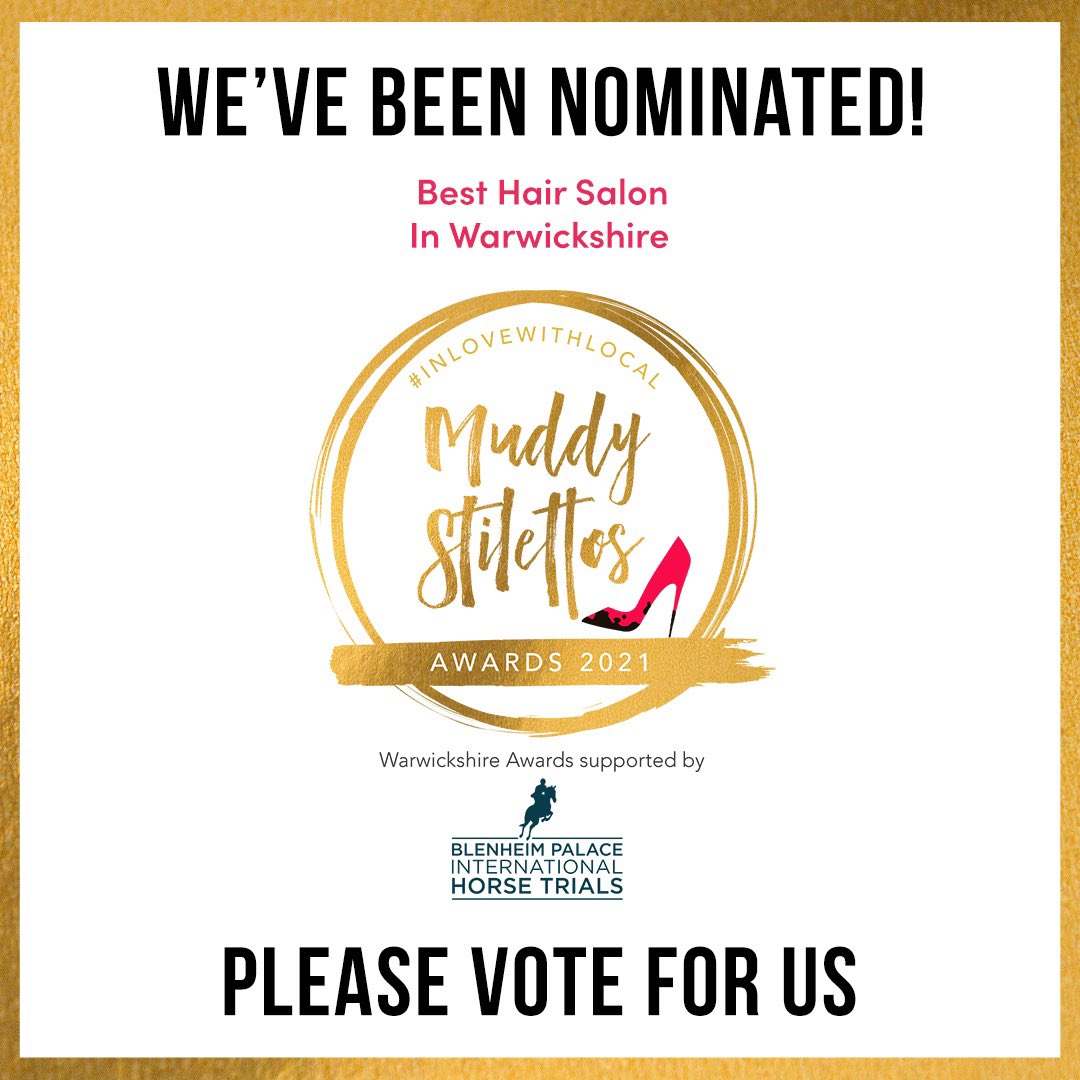 GlamFactory2's tweet photo. 🚨EXCITING NEWS🚨

WE HAVE BEEN NOMINATED FOR BEST HAIR SALON IN WARWICKSHIRE 🥰🥰        
                                                                                OUR SECOND AWARDS NOMINATION AND ONLY STARTING 15 MONTHS AGO 
@ClaireH_NN @Marcus4Nuneaton @NuneatonNews https://t.co/OS5Nt1MNRe
