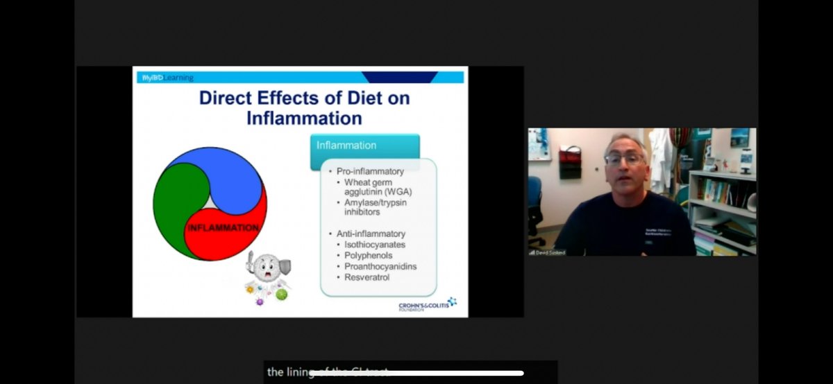 #Westerndiet - high #fat, high sugar, high sodium and highly processed foods. Brilliant point by Dr Suskind about western #diet & it’s effect to the body. Since we don’t see it happening in the inside, we often neglect it till its too late. #myibdlearning