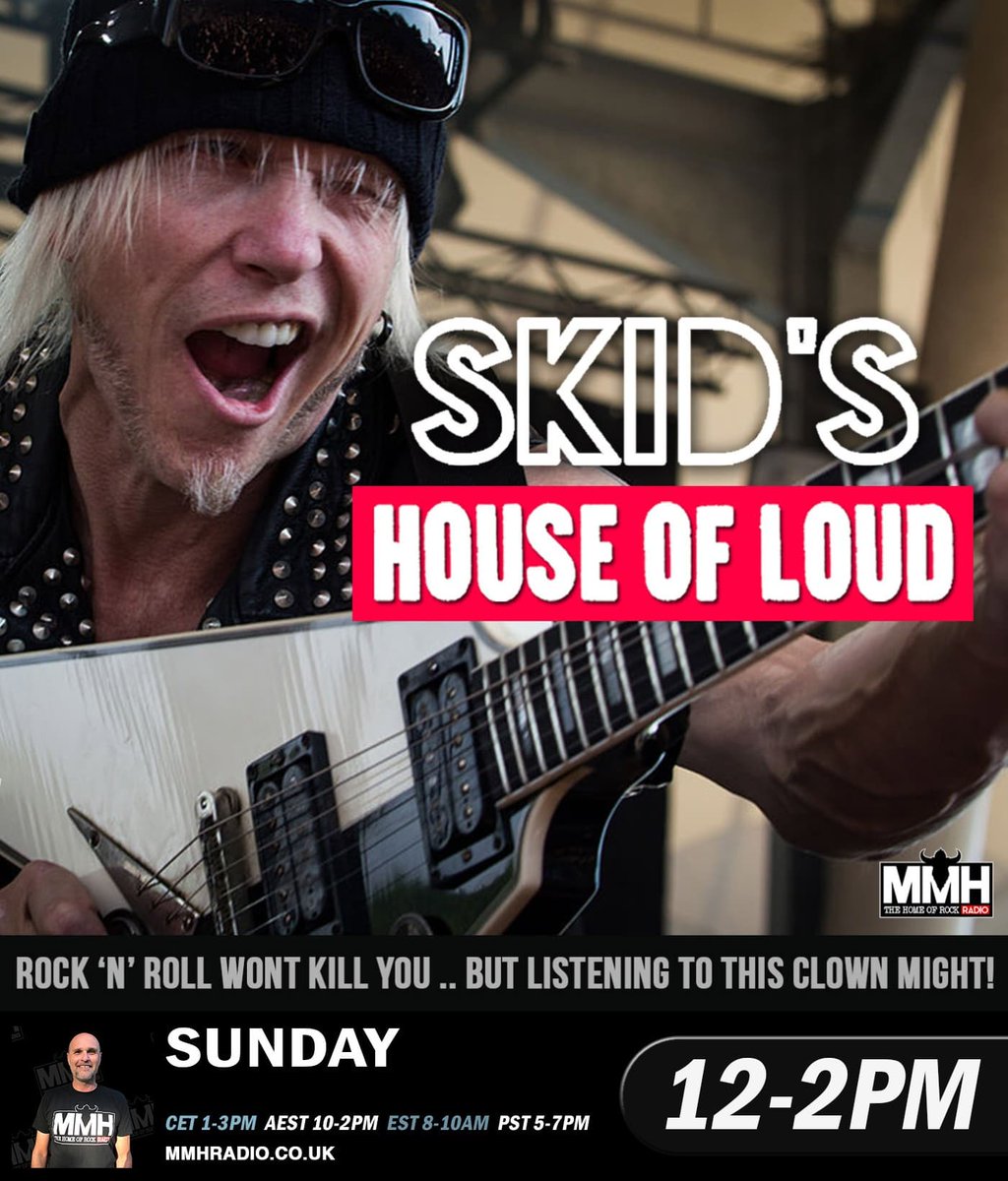 MMH_Radio's tweet photo. Also on Skid's Hous eof Loud SUNDAY 12-2 #nwobhm from #bitchessin @1980Blitzkrieg #Fist @TYSONDOGROCK @tygersofpantang , also @UglyKidJoeBand @uriah_heep @UFO_rockband @UKSubs @uncleacid #uncleacidband
SUNDAY 12-2 #SHOL #MMH #Sunday #rock #metal #radio
skid@mmhradio.co.uk https://t.co/zBPAIYKE8p