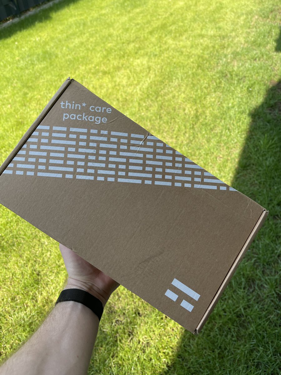 ThinOlli's tweet image. Working from is already nice. But getting a care package from @thinformatics is great😊 thank you