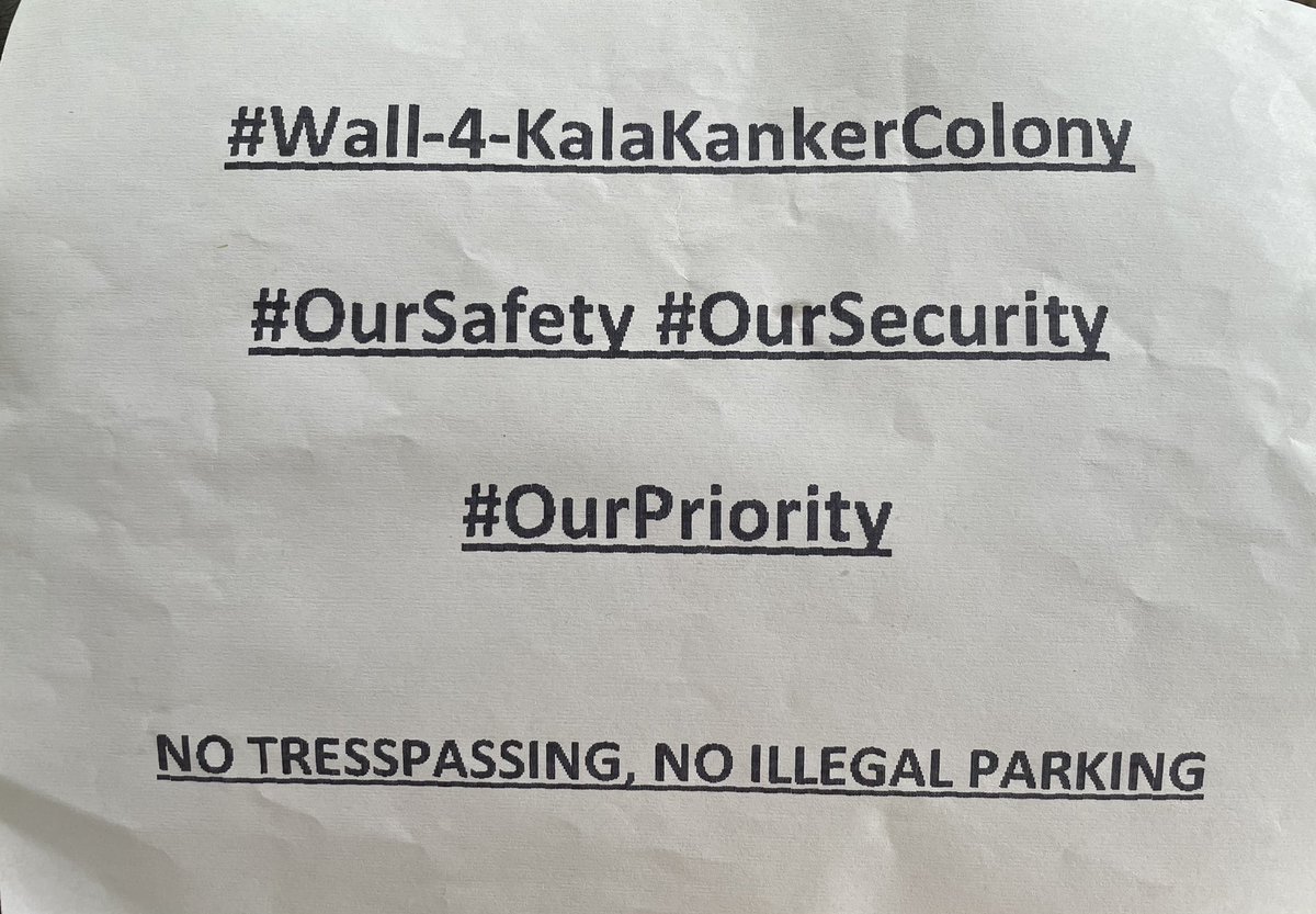 shivamorganics's tweet photo. #Wall4KalaKankar @AjayDwivediIAS @SanyuktaBhatia @drdineshbjp @GopalJi_Tandon @Lucknow2019 @myogioffice @myogiadityanath please help & support 🙏🏼 #OurSafety #OurSecurity Residents collected Money 2build a wall. Need support from Govt authorities @myogiadityanath @Uppolice https://t.co/GnnUftOm65
