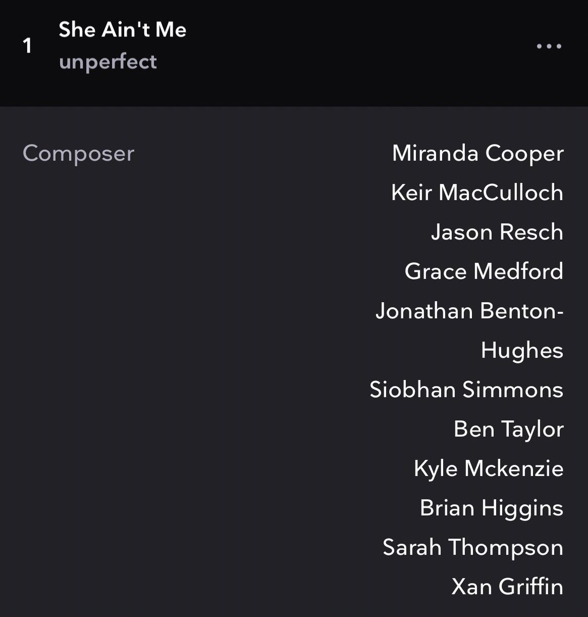 i don’t usually shout about songwriting bc i’m such a minor contributor and it feels a bit cringe to take any credit but first of all, i have my audacity back and secondly i actually wrote quite a bit of this and i’m so proud of it!!! tidal.com/album/185964849