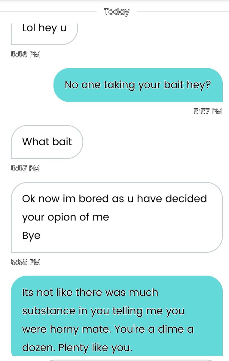 MsFridayology's tweet photo. Dear men,
If you think my opinion of you is going to be very high when you contact me over a week after you tell me you're horny, you're seriously fucking delusional.
Regards
Badass woman not afraid to eat alone.
#onlinedating #singlelife #datingwithdisability https://t.co/k3HW24Qw7N
