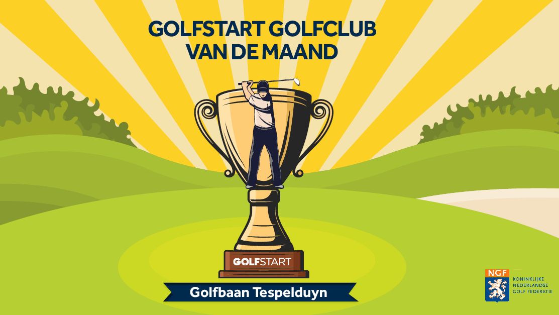Golfstart golfclub van de maand <a href="/Tespelduyn/">Landgoed Tespelduyn</a>: "Doe mee aan dit geweldige platform en gebruik het eventueel ook voor de promotie van open dagen. Plan cursussen ruim vooruit. Wij hebben dit platform structureel omarmd!" Je leest er meer over op: bit.ly/35iMYWv