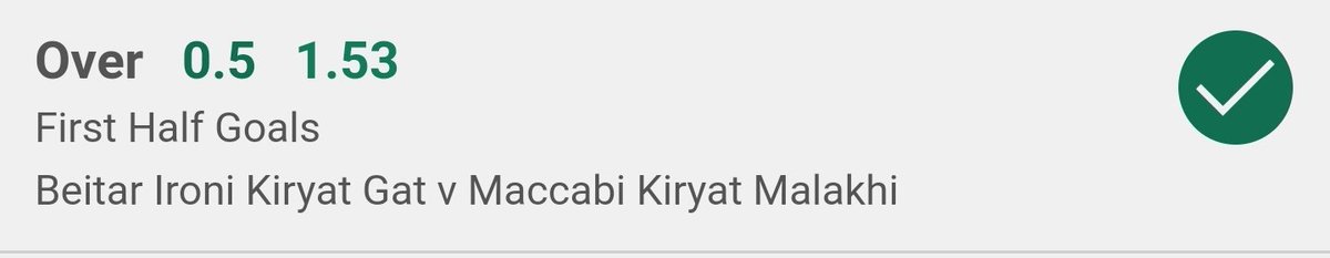 Mr__Inplay's tweet image. Small stakes