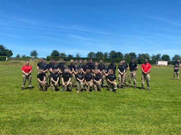 RecruitmentAgc's tweet photo. BACK IN ACTION 💥 💪🏼 The Corps Engagement Team have been out on the road this week delivering presentations and STEM activities to colleges in the South West #FridayMotivation #armyjobs #armyconfidence @AGCSgtMaj @armystem https://t.co/bAtYDQV6xf