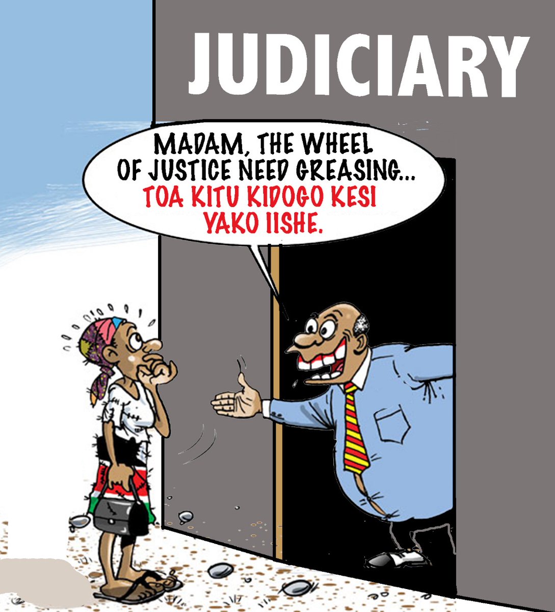 kennygichuru's tweet image. There was growing feeling among wanjiku that some judicial officerslegal professionals are beyond the reach of the law. but the way whole judiciary is conducting it&apos;s business especially when Maraga was a CJ
proved tothe whole country the judiciary system is crooked #MyDataStory
