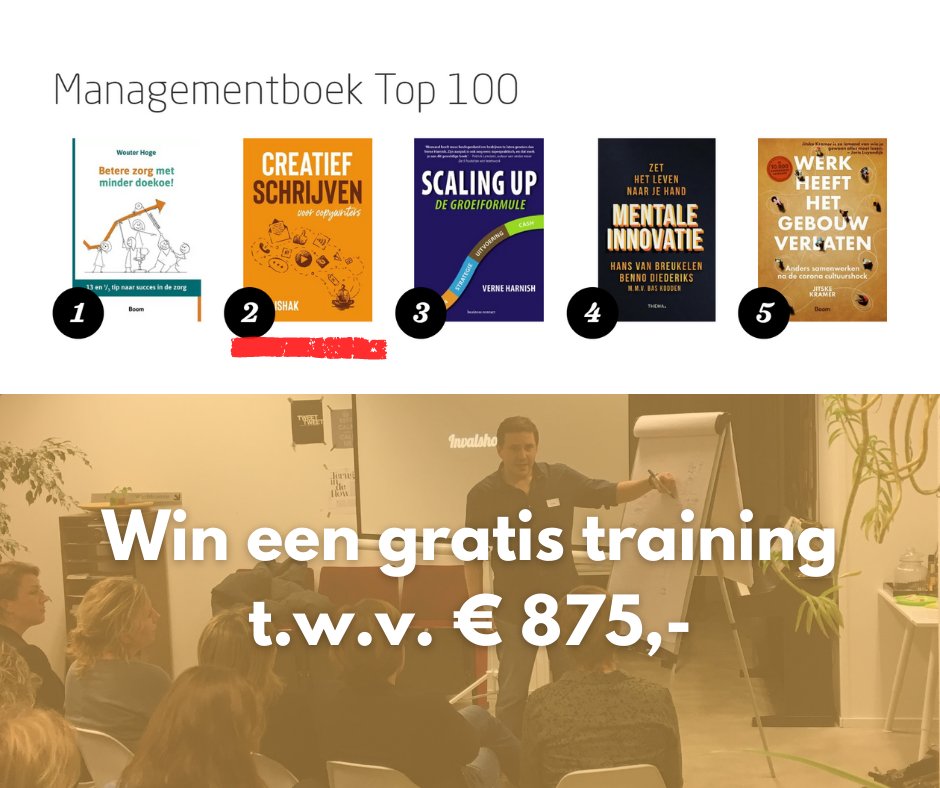 Win een training #copywriting, #SEO of creatief schrijven incl. bier. 🍻

Je leest hier hoe: bit.ly/2TGGbn4