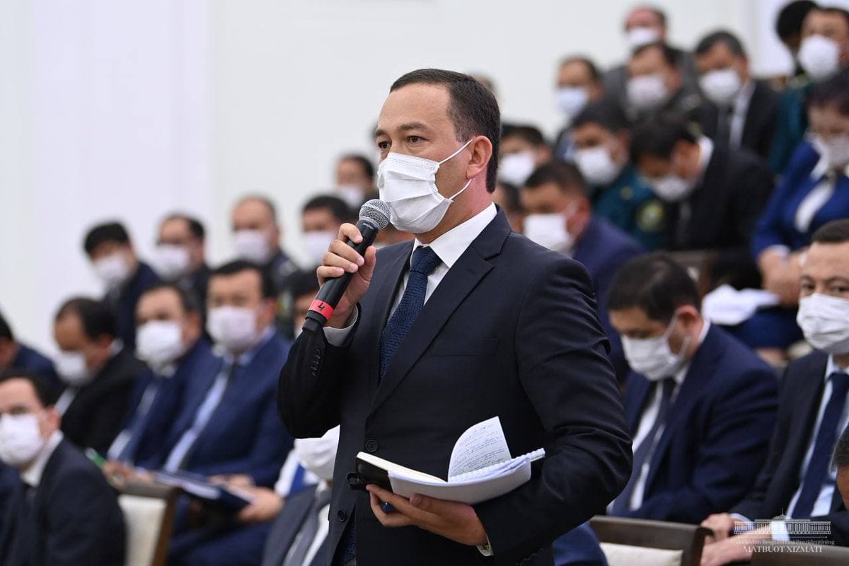 president_uz's tweet photo. At the meeting with the body of activists of the Andijan Region, the Head of State identified the economic development objectives of the region, including the rise of incomes and the poverty reduction of the population.
#Mirziyoyev #RegionsDevelopment #Andijan #Economy https://t.co/nrYXou7c74