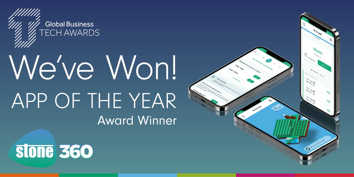 ConvergeTechUK's tweet image. Well done to our incredible team at Stone on winning the #GlobalBizTechAwards App of the Year for 2021! We are continuing to highlight our global sustainability mission with our Stone 360 IT recycling app, hoping for a better and more sustainable future: okt.to/C0B14x