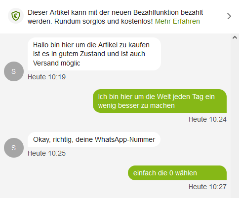 patges (@patges) on Twitter photo Hey <a href="/eBay_KA/">der alte Kleinanzeigen Account</a> wie kann es sein, dass immer wenn man einen etwas höherwertiges Artikel verkaufen will, man sofort von SPAM-Bots vollgespamt wird, die am heutigen Tag erstellt wurden ?!?! Hey <a href="/eBay_KA/">der alte Kleinanzeigen Account</a> wie kann es sein, dass immer wenn man einen etwas höherwertiges Artikel verkaufen will, man sofort von SPAM-Bots vollgespamt wird, die am heutigen Tag erstellt wurden ?!?!