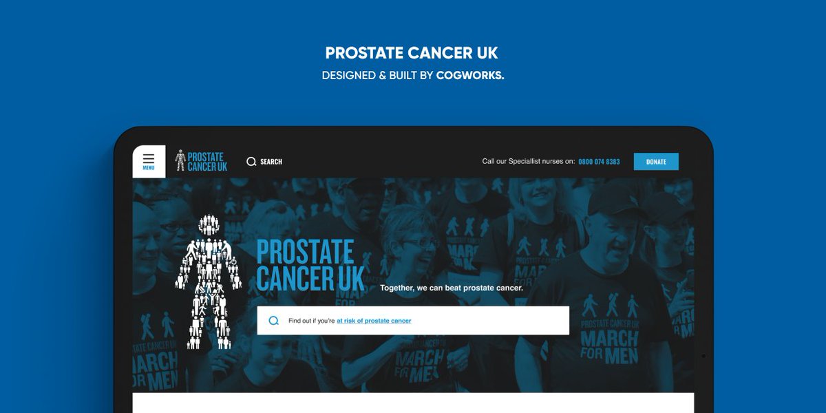 cogworks's tweet photo. Just some of the reasons we love designing and building the Prostate Cancer UK website! ♥️

@ProstateUK #Design #WebDevelopment #DigitalAgency https://t.co/oqRmESRK9W